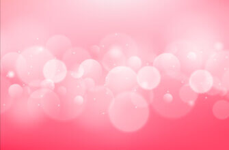 Нежный розовый фон для Фотошопа с эффектом Боке.