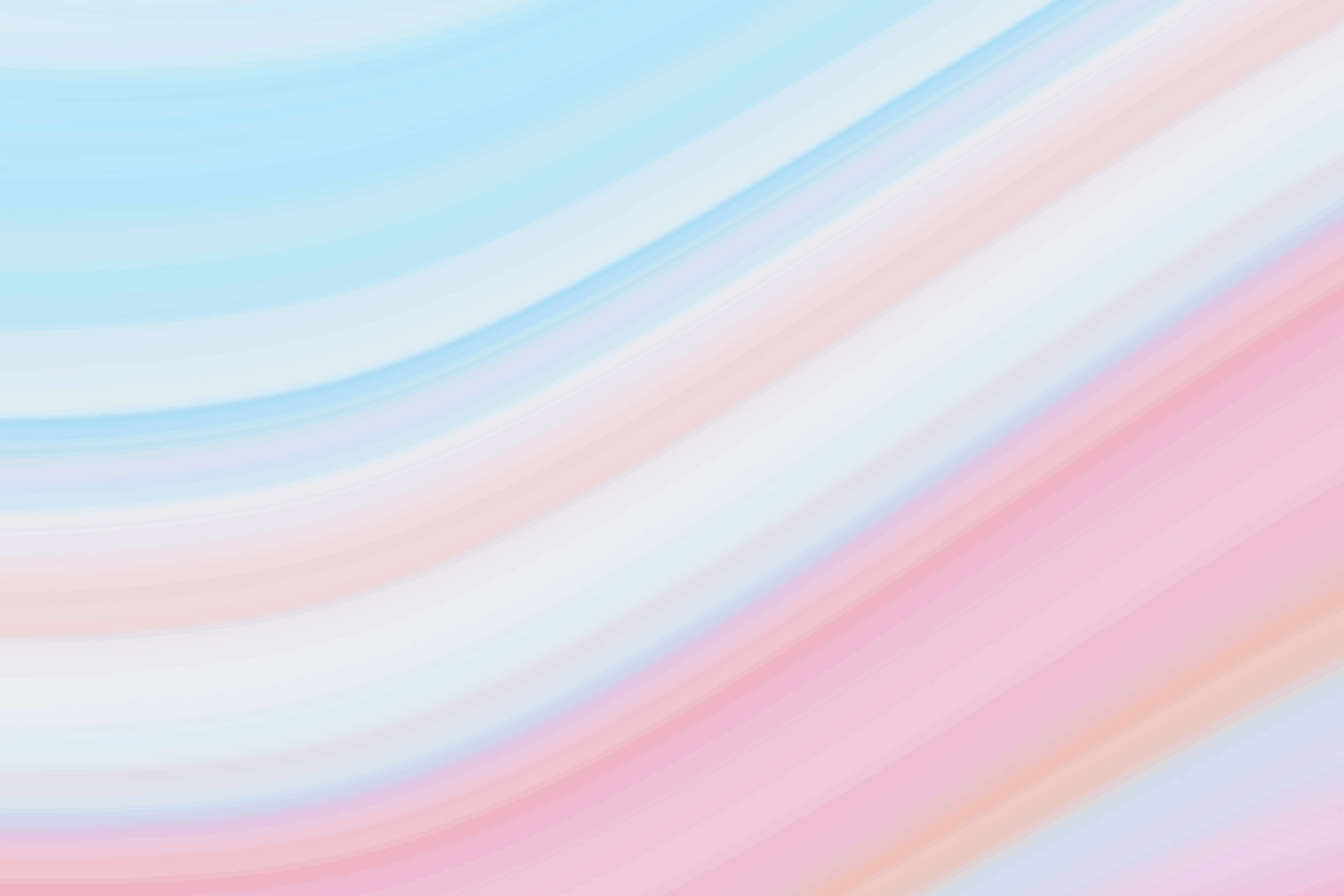 Нежный фон для Фотошопа в пастельных тонах голубые и розовые изогнутые линии.